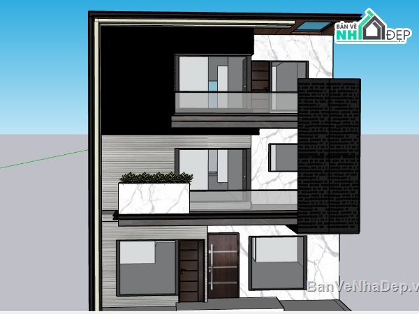 nhà phố 3 tầng,nhà 3 tầng,file nhà 3 tầng,su nhà 3 tầng