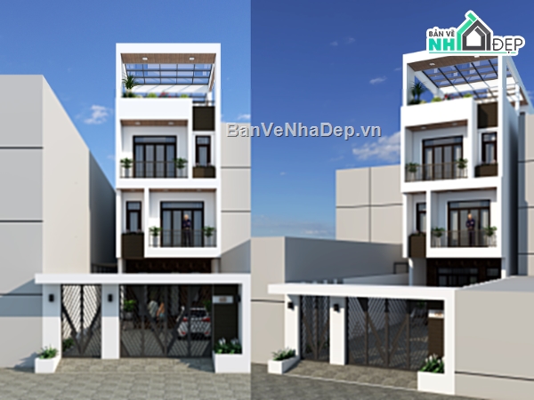 Nha pho 4 tang hien dai,Nha pho 4 tang 5x20m,Nha pho 4 tang hien dai 5x20m,nhà phố,nhà phố 4 tầng,nhà phố 4 tầng 5x20m
