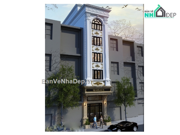 nhà phố 6 tầng,file cad nhà phố 6 tầng,file autocad nhà phố 6 tầng,nhà phố 6 tầng cad