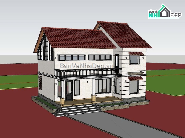 Nhà vườn 2 tầng,nhà vườn,nhà sân vườn