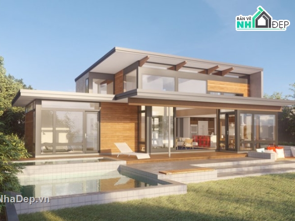 mẫu nhà vườn,nhà vườn lắp ghép,7x10m