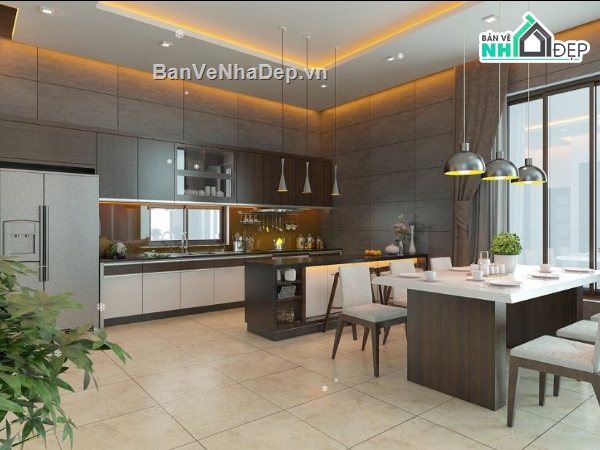 file su phòng bếp,phòng bếp model su,file sketchup phòng bếp,phòng bếp file sketchup đẹp,model su phòng bếp