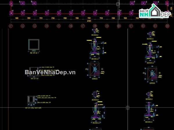xưởng công nghiệp,Nhà công nghiệp,nhà xưởng file cad