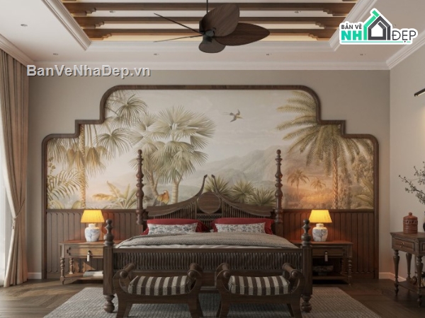 phòng ngủ sketchup,sketchup phòng ngủ đẹp,phòng ngủ sketchup đẹp