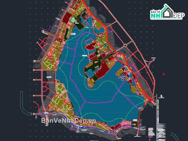 Quy hoạch phân khu Hà Nội,Phân khu A6,Bản vẽ cad quy hoạch Hà Nội
