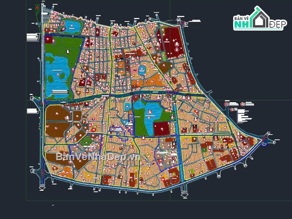Quy hoạch phân khu Hà Nội,phân khu H1-4,file cad quy hoạch hà nội,quy hoạch phân khu H1-4