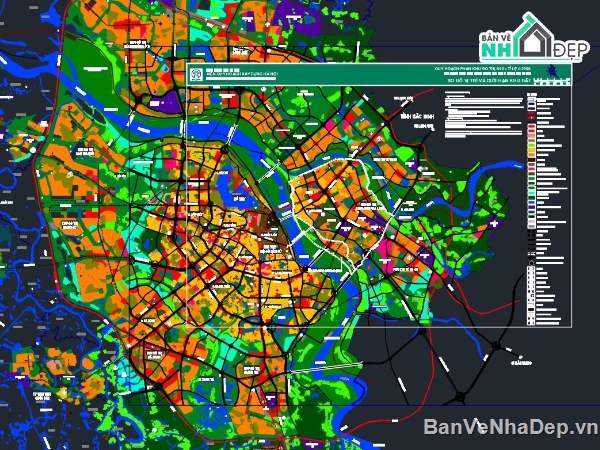 Quy hoạch phân khu Hà Nội,Quy hoạch phân khu N10,file cad phân khu
