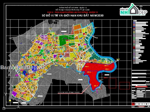 Quy hoạch quận 12,bản vẽ quy hoạch,quy hoạch thành phố hồ chí minh