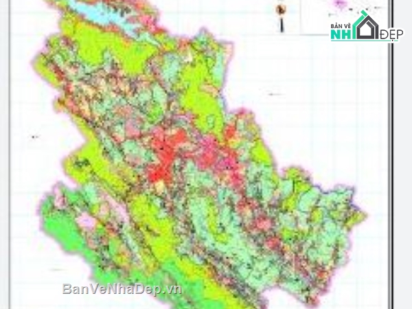 Quy Hoạch Chung,Quy hoạch sử dụng đất đến năm 2030,Huyện Tân Lạc,Hoà Bình