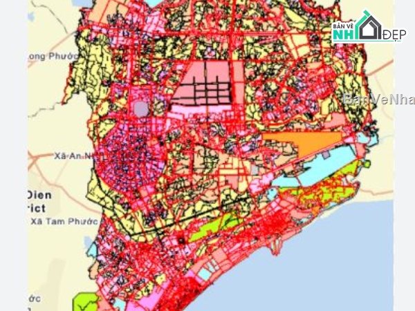 sử dụng đất,Quy hoạch sử dụng đất 2030,quy hoạch sử dụng đất huyện Đất Đỏ