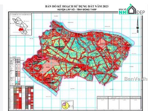 sử dụng đất,Quy hoạch sử dụng đất 2030,sử dụng đất Lấp Vò