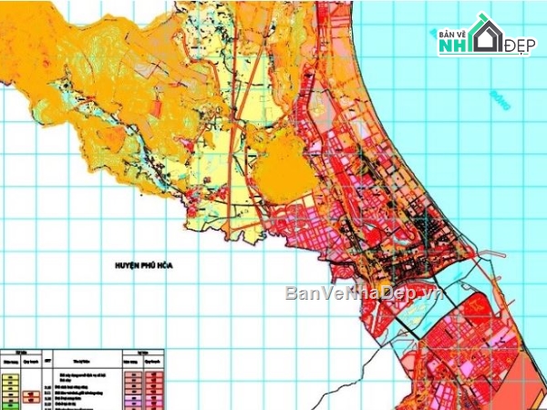 sử dụng đất,Quy hoạch sử dụng đất 2030,sử dụng đất TP Tuy Hoà