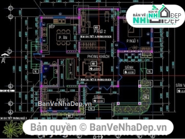 bản vẽ biệt thự,mặt bằng biệt thự,biệt thự hiện đại