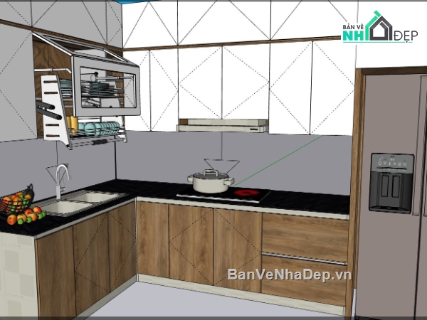 phòng bếp,nội thất phòng bếp,nội thất đẹp