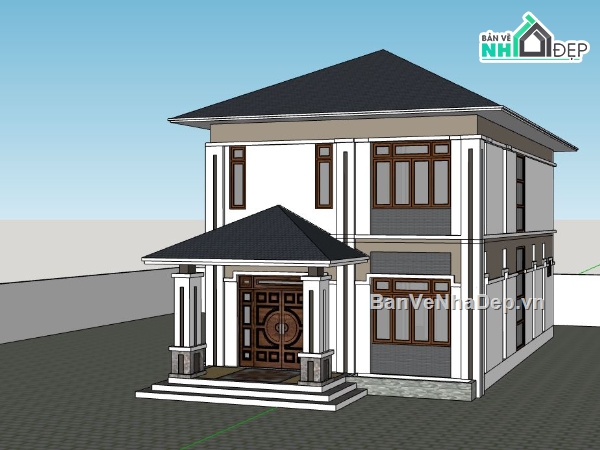 biệt thự hiện đại,mẫu biệt thự 2 tầng,mẫu biệt thự 3 tầng