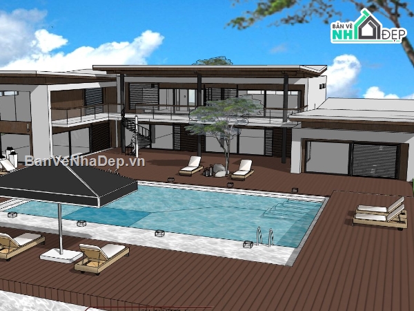 biệt thự đẹp 2 tầng,biệt thự 2 tầng,biệt thự đẹp