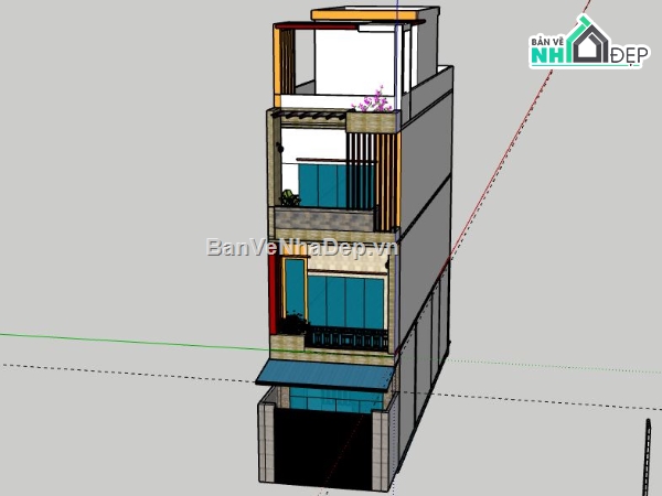 Nhà phố 4 tầng,Nhà phố,Nhà 4 tầng đẹp