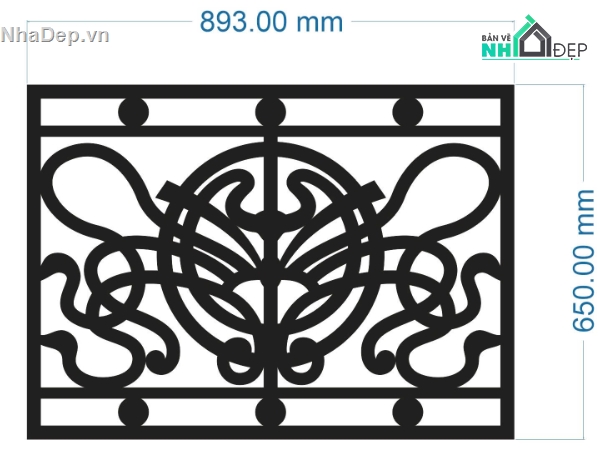 lan can cnc,lan can,thiết kế CNC lan can,File lan can cnc đẹp