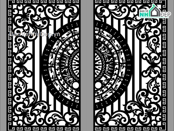 file cnc cổng 2 cánh,trống đồng,file cnc trống đồng