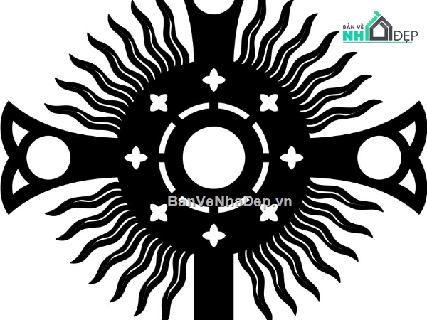 Thánh giá,thánh giá file dxf,dxf thánh giá