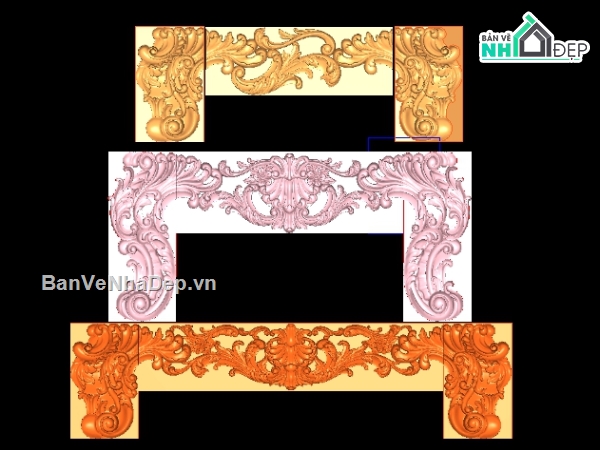 Mẫu chân yếm cnc,chân yếm lá tây cnc,cnc chân lá tây