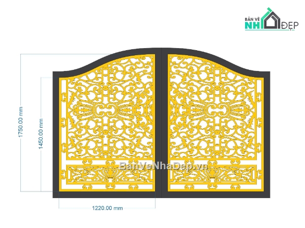 cánh cổng đẹp,Thiết kế cổng cnc đẹp,cổng đẹp cnc