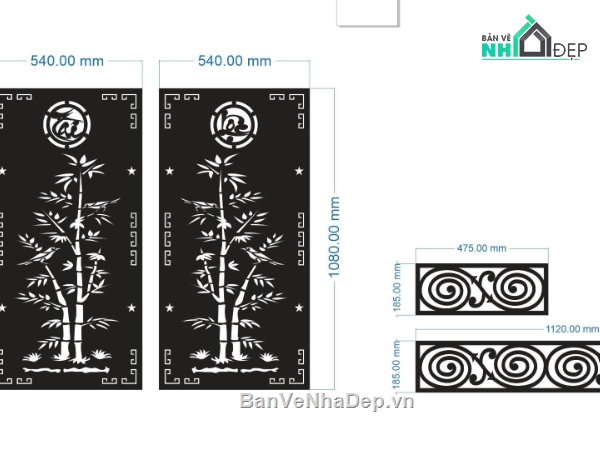 hoa văn cnc,trúc hoa văn,file cnc trúc,mẫu cnc trúc,trúc cnc