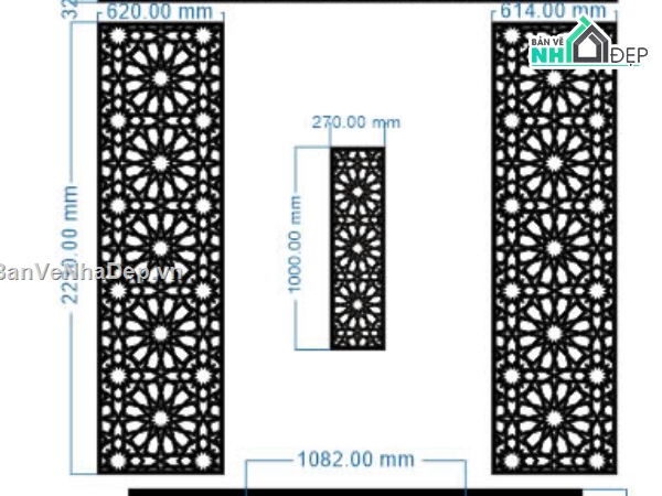 file cnc vách cổng hoa văn,vách cổng hoa văn,file vách cổng hoa văn