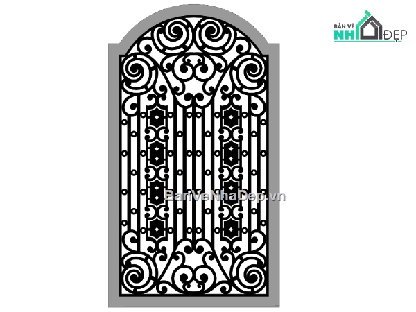 cổng phụ cnc,file cnc cổng 2 cánh,mẫu cổng cắt cnc đẹp