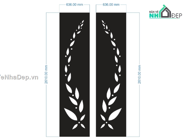 cổng 2 cánh cnc,file cnc cổng 2 cánh,mẫu cnc cổng 2 cánh