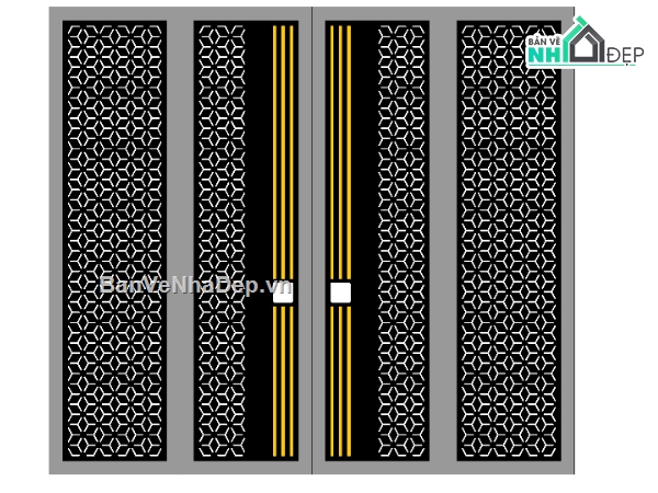mẫu cổng 4 cánh,cổng 4 cánh cnc,mẫu cnc cổng