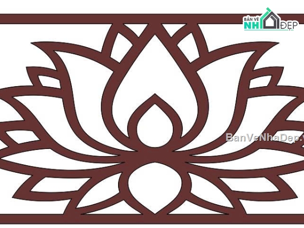 mẫu hoa sen cnc,mẫu cnc hoa sen,hoa sen cnc