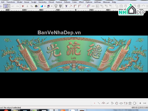 Mẫu hoành phi ĐLQ,hoành phi cuốn thư ĐLQ,Mẫu cnc hoành phi cuốn thư