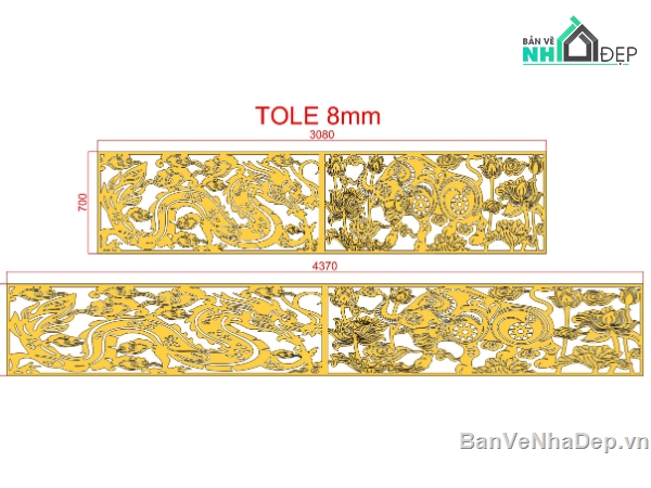 Mẫu lan can,mẫu lan can rồng trâu dxf,mẫu lan can đẹp,cnc lan can,mẫu lan can cnc