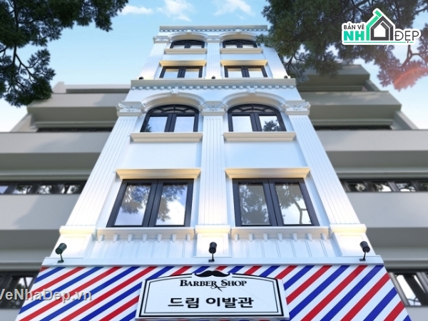 NHÀ PHỐ 4x20m,MODEL 3DSMAX,PHAN PHONG