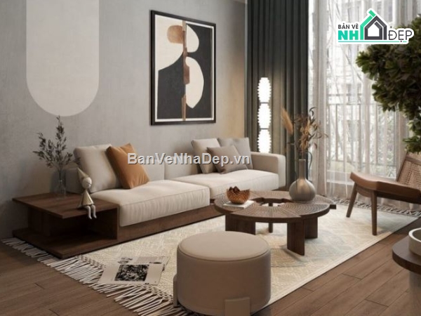 Thiết kế nội thất,nội thất chung cư,bản vẽ nội thất