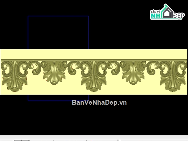 cnc phào chỉ lá tây,Mẫu cnc phào trần,phào