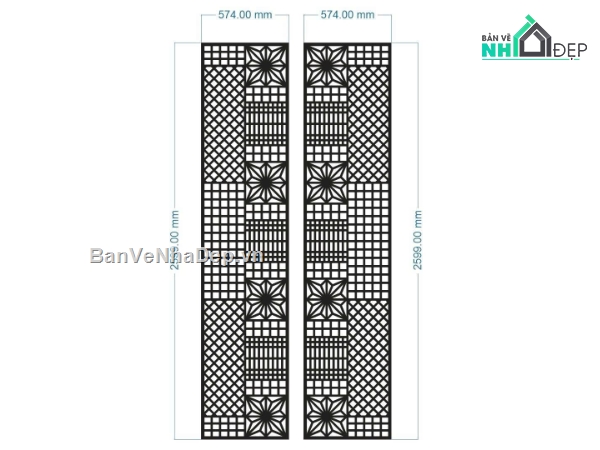 cổng 2 cánh cnc,file cnc cổng 2 cánh,mẫu cổng 2 cánh cnc