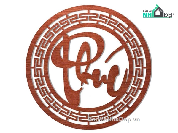 cnc chữ phúc,chữ phúc cnc,cnc phúc