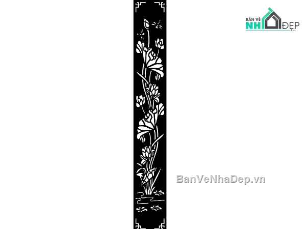 cnc vách,mẫu cnc vách,vách sen cnc,mẫu cnc vách sen