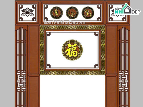 vách thờ,mẫu phòng thờ đẹp,cnc vách thờ đẹp mắt