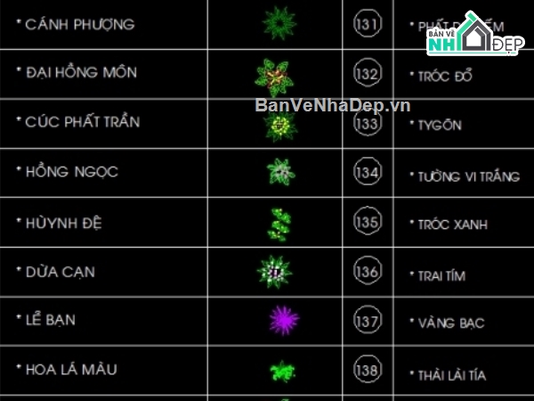 cây xanh,mẫu cây,block cây cối,thư viện cây,Autocad thổng hợp mẫu cây đô thị,file cad thư viện cây đô thị