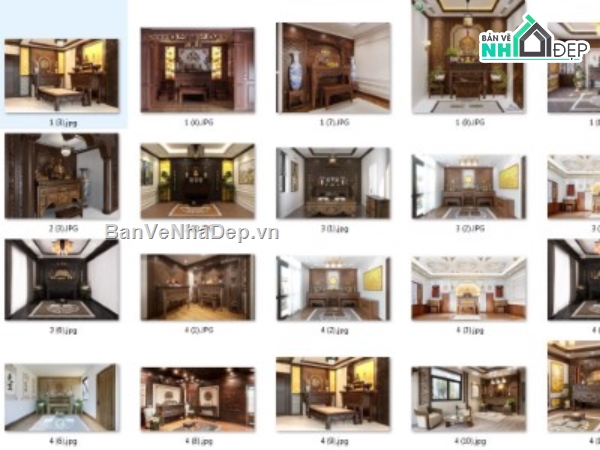 sketchup nội thất phòng thờ,model su phòng thờ,3d sketchup phòng thờ,tổng hợp 3d phòng thờ