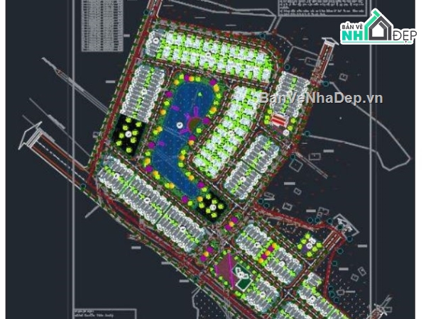 cảnh khu đô thị,kiến trúc cảnh quan đô thị,quy hoạch đô thị