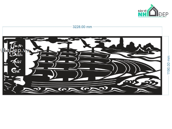 thuận buồm xuôi gió cnc,mẫu thuận buồm xuôi gió,Tranh Thuận buồm xuôi gió,mẫu cnc thuận buồm xuôi gió