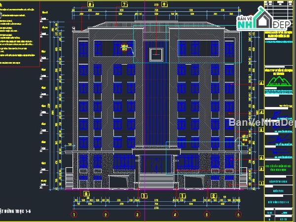 trụ sở bảo hiểm,file cad trụ sở bảo hiểm,kiến trúc bảo hiểm