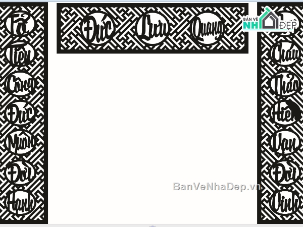 vách ngăn cnc,vách ngăn phòng thờ,vách ngăn câu đối,file cnc vách ngăn