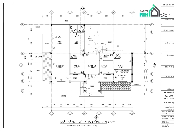 Xây dựng khối trụ sở làm việc công an cấp xã phườn,trụ sở công an,trụ sở làm việc công an phường,Trụ sở làm việc công an,Xây dựng nhà làm việc công an