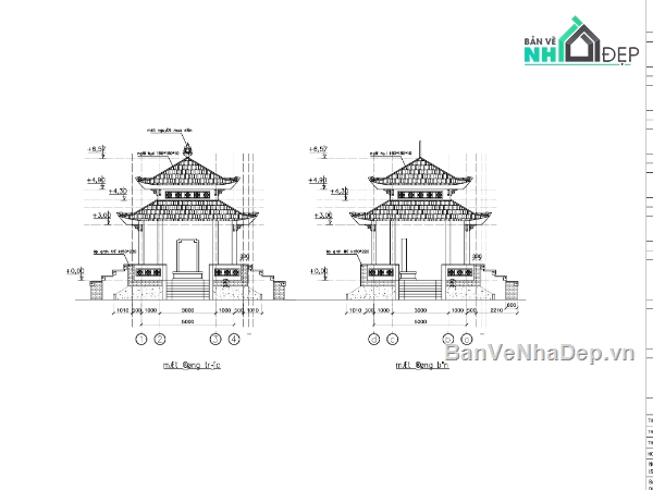 nhà bia ghi danh,xây dựng nhà bia,bản vẽ nhà bia liệt sỹ,nhà bia,nhà bia tưởng niệm,file cad nhà bia