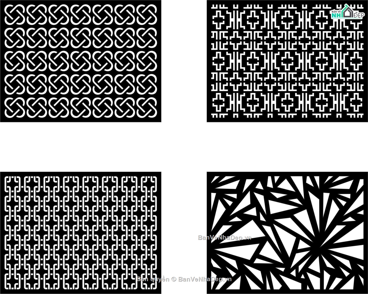 vách cnc,vách đẹp cnc,4 mẫu vách